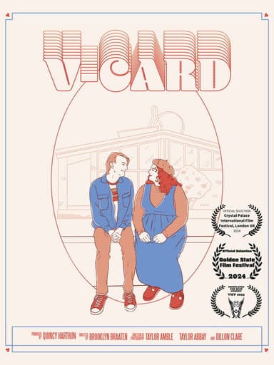 V-Card poster
