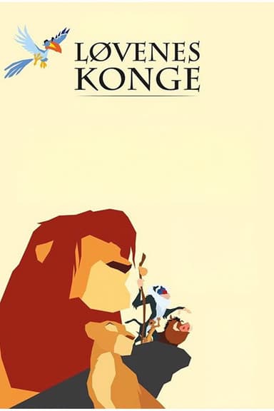Løvenes Konge poster