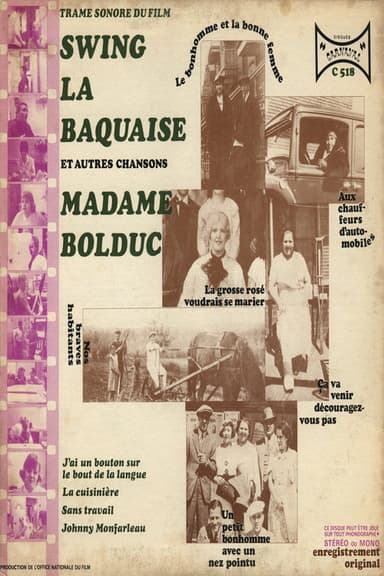 Swing la baquaise poster