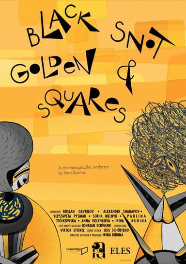 Black Snot & Golden Squares poster