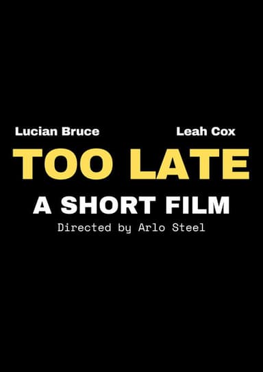 Too Late poster