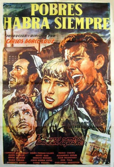 Pobres habrá siempre poster