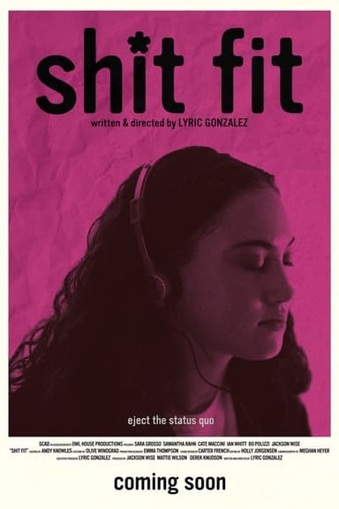 shit fit poster