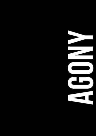 Agony poster