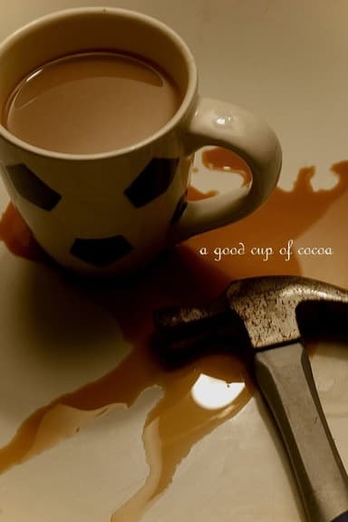 a good cup of cocoa poster