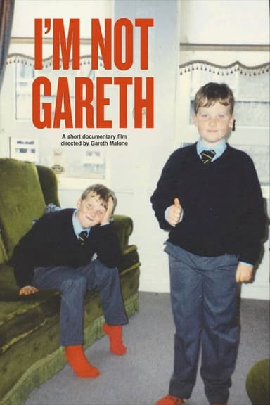 I'm Not Gareth poster
