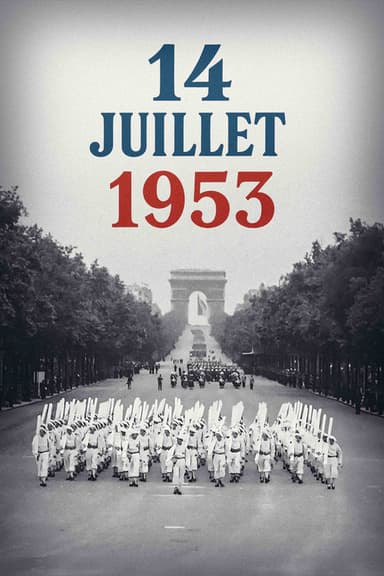 14 juillet 1953 poster