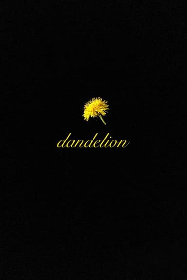Dandelion poster