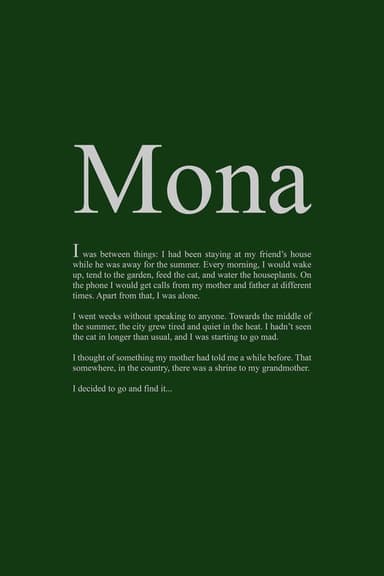 Mona poster
