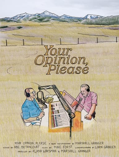Your Opinion, Please poster