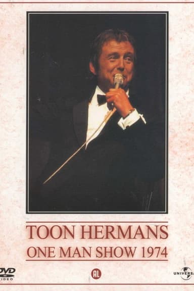 Toon Hermans - One Man Show 1974 poster