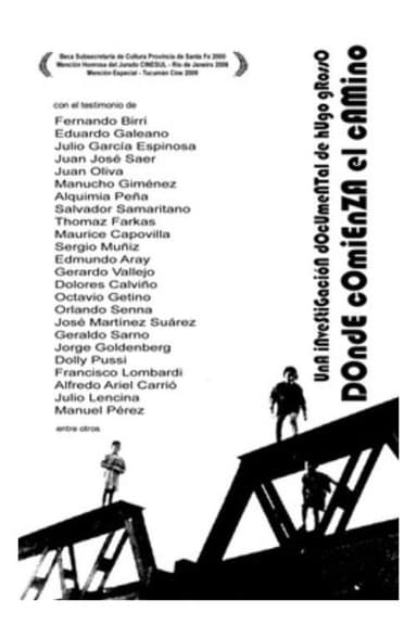 Donde comienza el camino poster