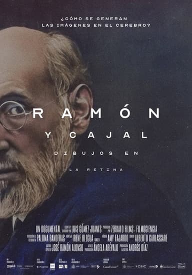 Ramón y Cajal: drawings on the retina poster
