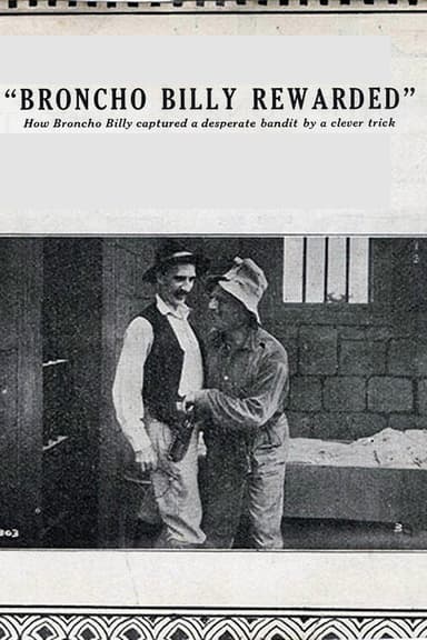 Broncho Billy Rewarded poster
