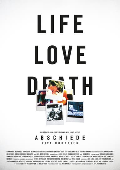 Abschiede poster
