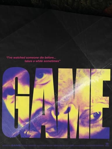 GAME poster