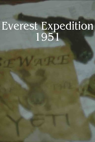 Everest Expedition 1951 poster