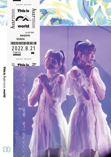 harmoe 1st LIVE TOUR poster
