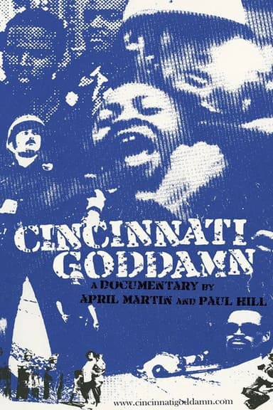 Cincinnati Goddamn poster