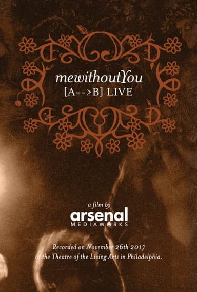 mewithoutYou [ A → B ] Live poster