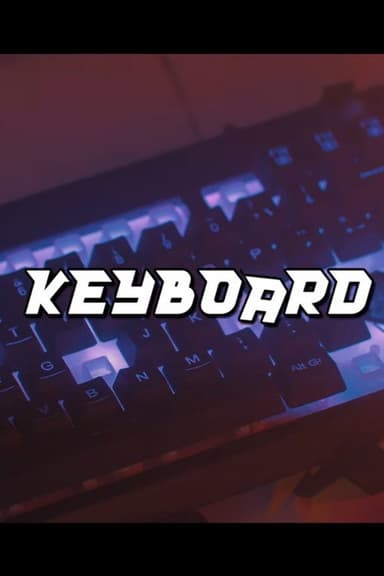 Keyboard poster