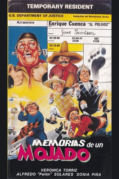 Memorias de un mojado poster