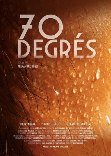 70 DEGRÉS poster