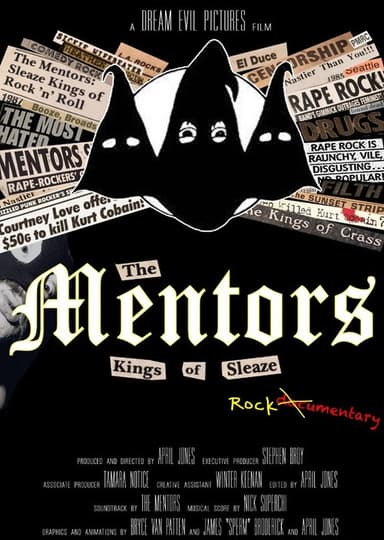 The Mentors: Kings of Sleaze Rockumentary poster