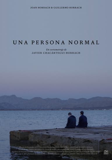 Una persona normal poster