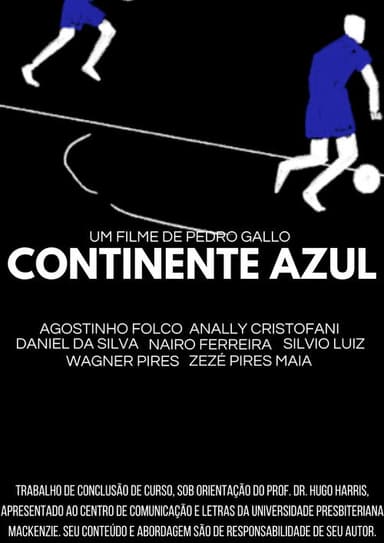 Continente Azul poster