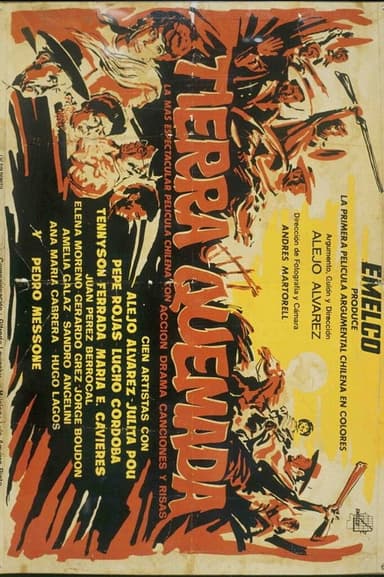 Tierra quemada poster