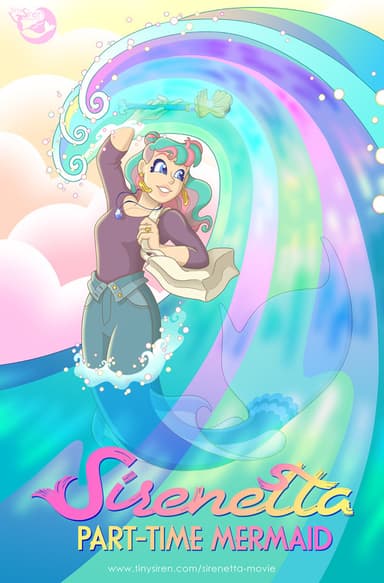 Sirenetta: Part-Time Mermaid poster