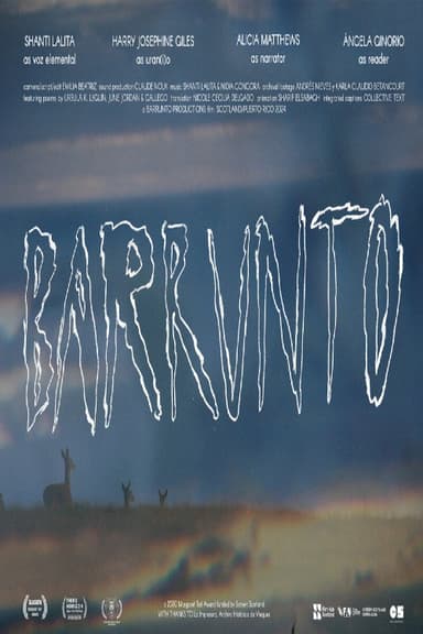 barrunto poster