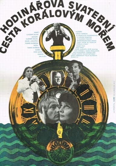 Hodinářova svatební cesta korálovým mořem poster