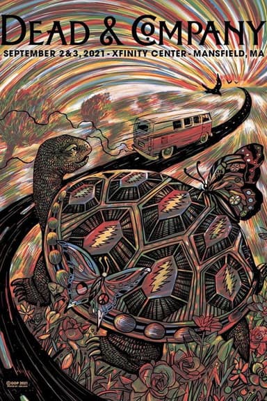 Dead & Company: 2021-09-02 Xfinity Center, Mansfield, MA poster
