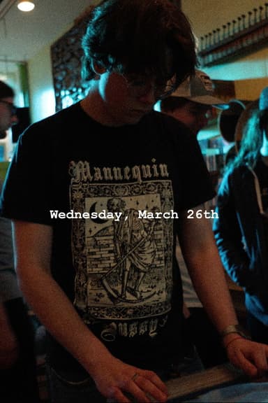 Wednesday, March 26th poster