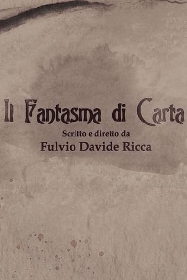 Il Fantasma di Carta poster
