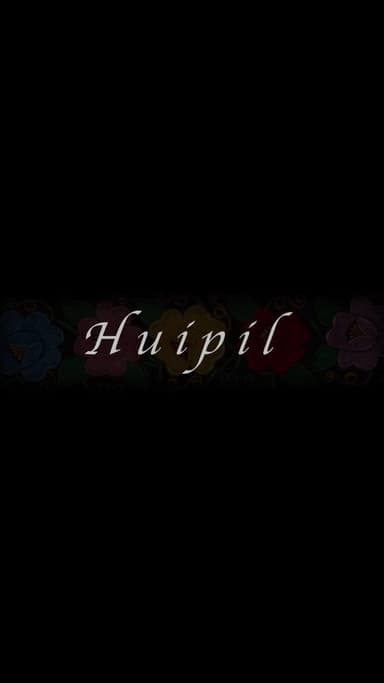 Huipil poster