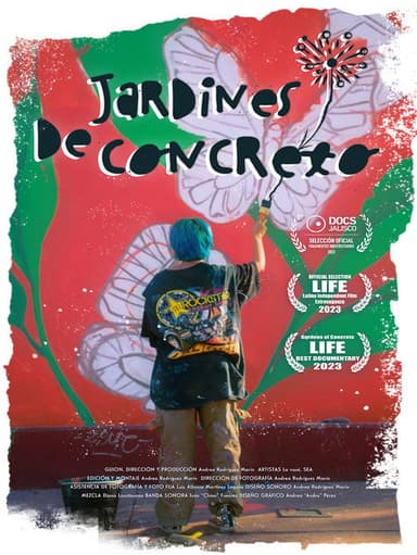 Jardines de concreto poster