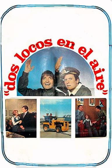 Dos locos en el aire poster