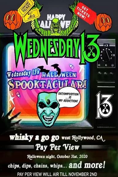 Wednesday 13's Halloween Spooktacular! poster