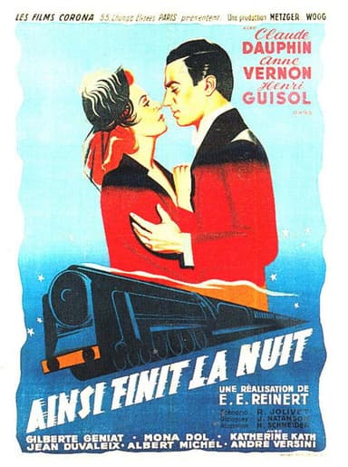 Thus Finishes the Night poster
