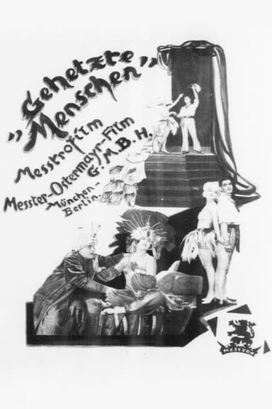 Gehetzte Menschen poster