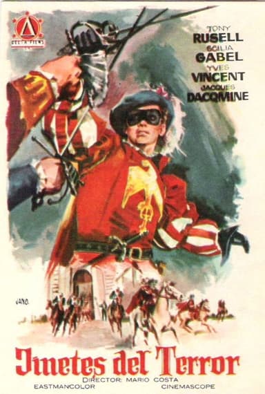 Il terrore dei mantelli rossi poster
