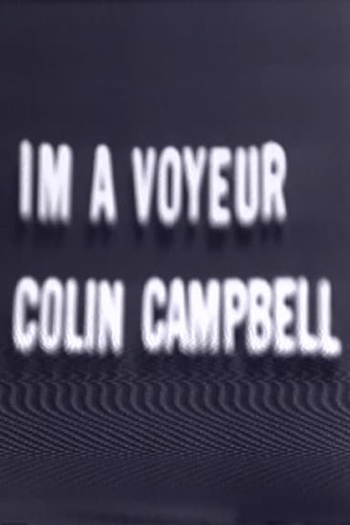 I'm a Voyeur poster