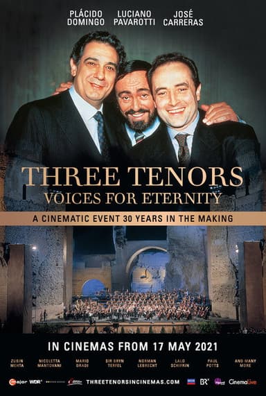 Three Tenors: Voices for Eternity poster