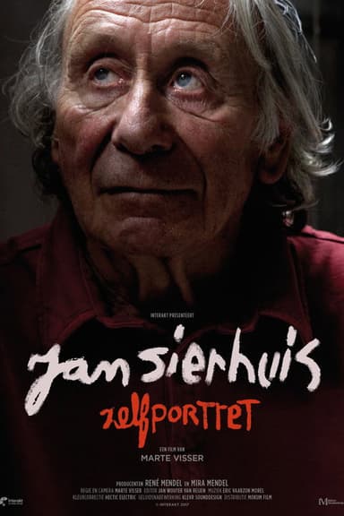Jan Sierhuis Zelfportret poster