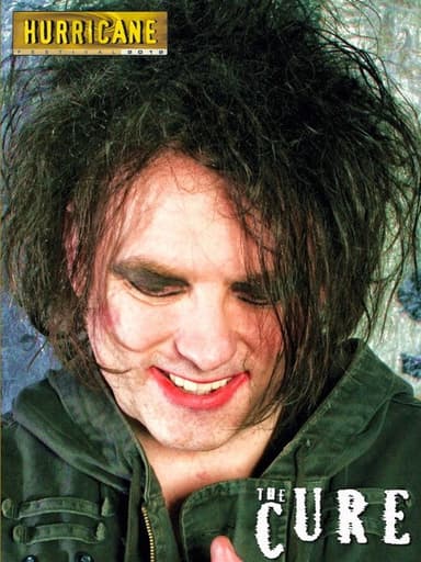 The Cure - Hurricane 2012 poster