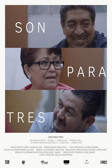 Son para tres poster