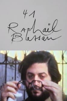 Cinématon n°41 : Raphaël Bassan poster